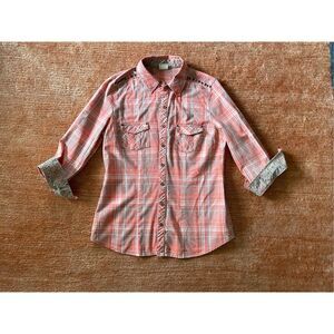 INKED&FADED 100% cotton  Bottom Down Women’s shirt M